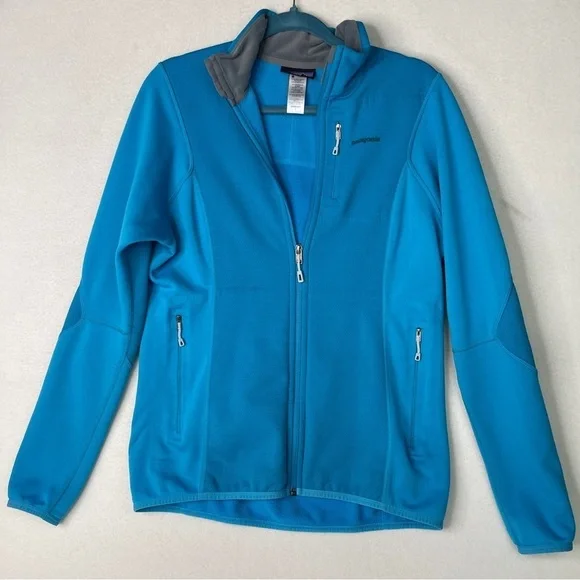 Patagonia Piton Hybrid Jacket Curacao Blue Women's Large